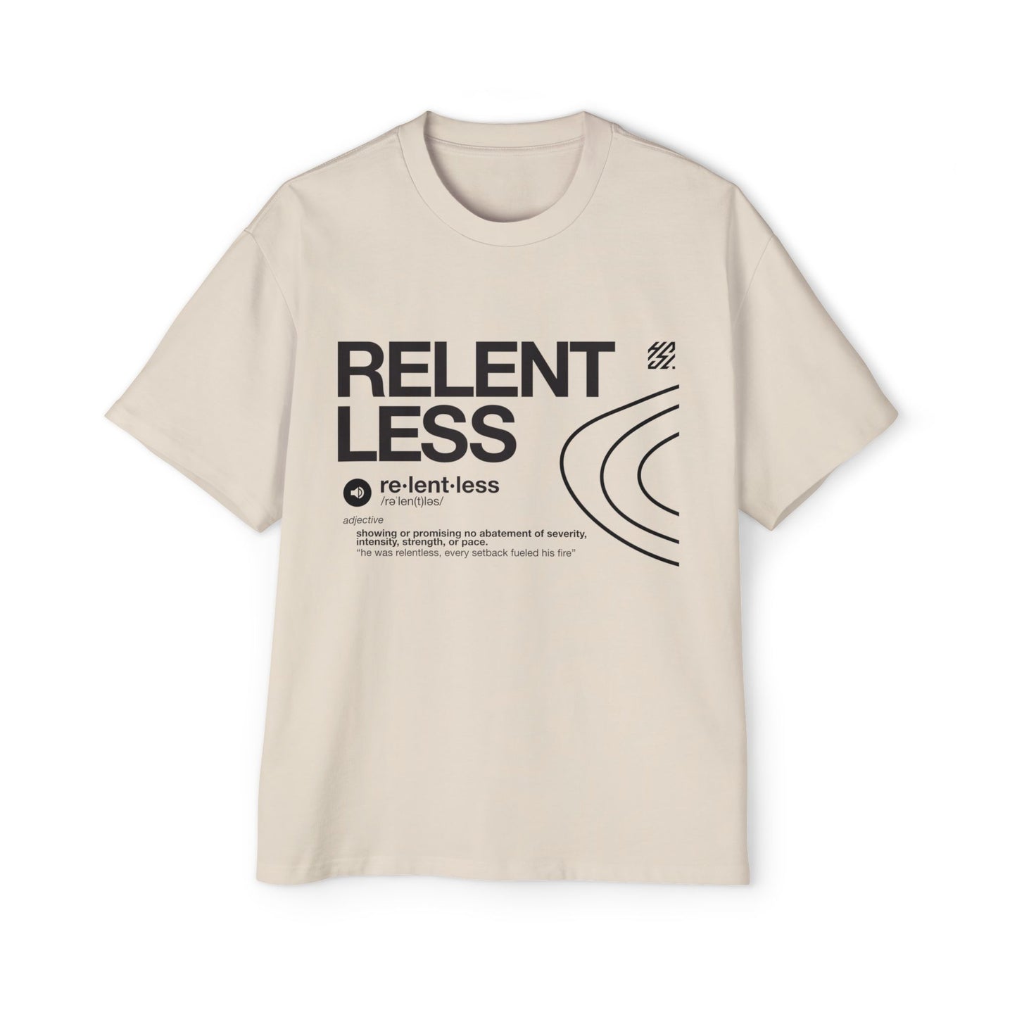 Oversized Graphic Relentless Tee