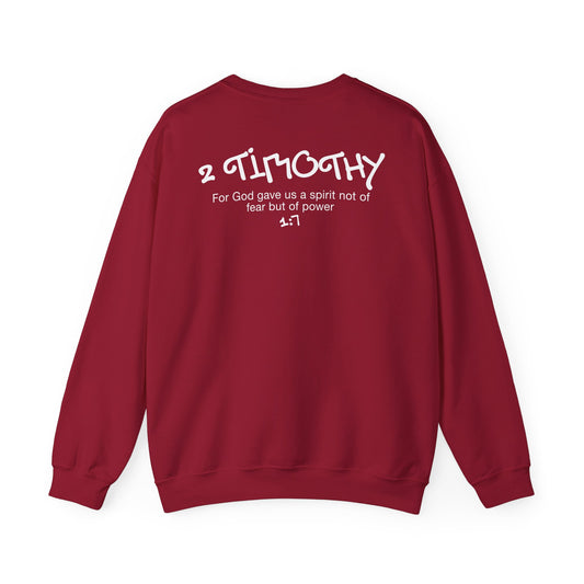 Urban 2 Timothy 1:7 Sweatshirt