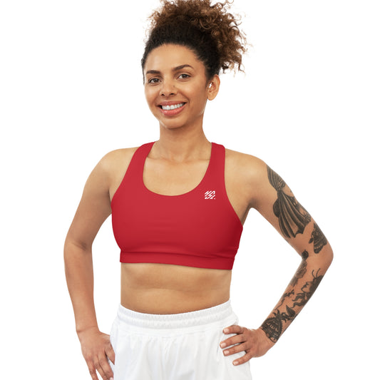 Performance Red Legacy Sports Bra