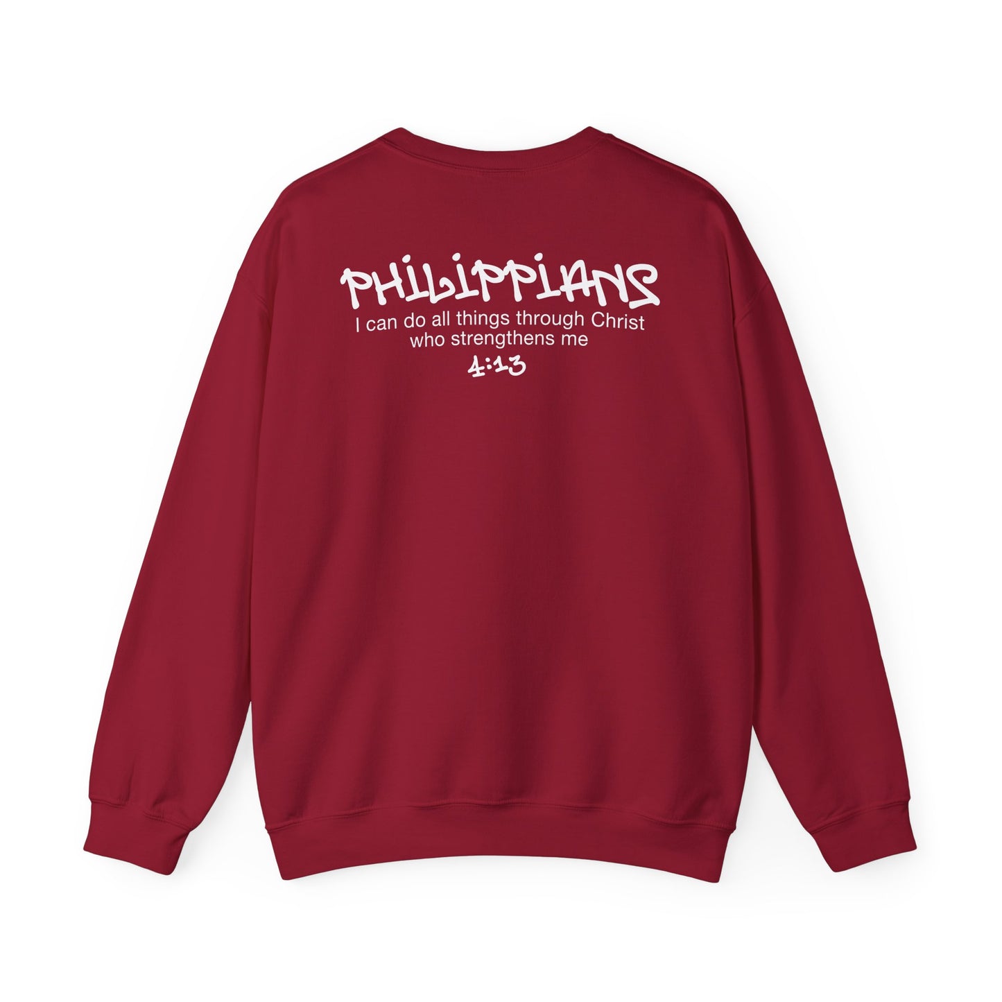 Urban Philippians 4:13 Sweatshirt