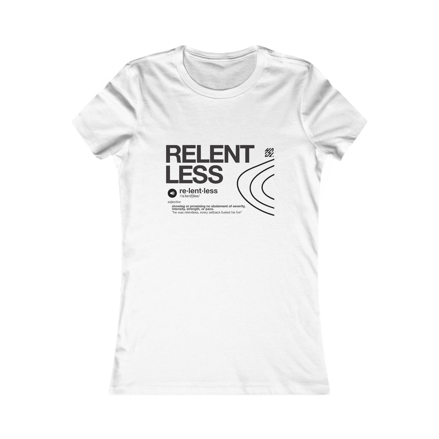 Fitted Graphic Relentless T-Shirt