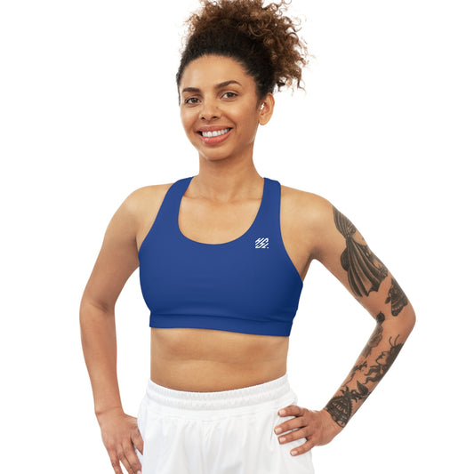 Performance Dark Blue Legacy Sports Bra