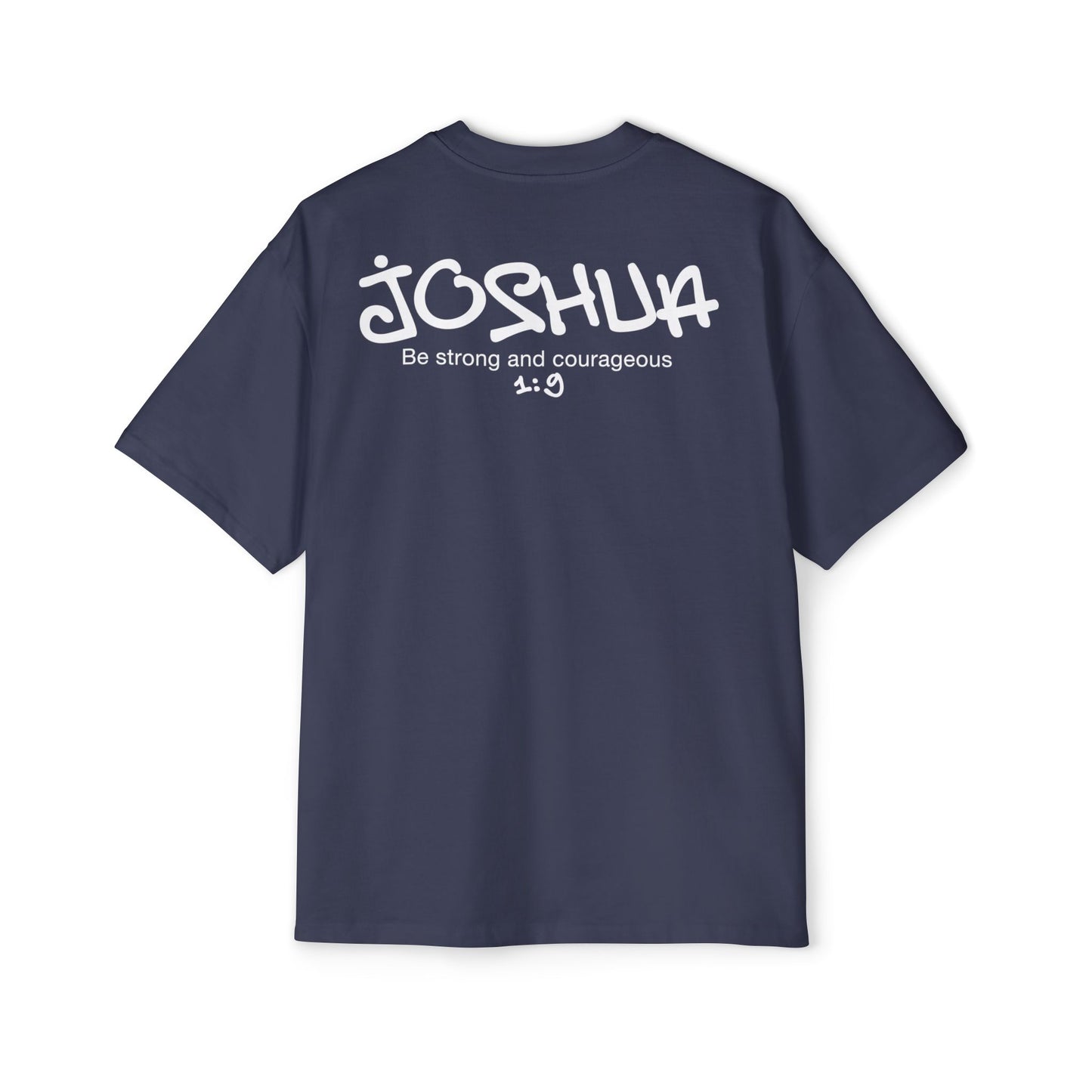 Oversized Joshua 1:9 T-Shirt