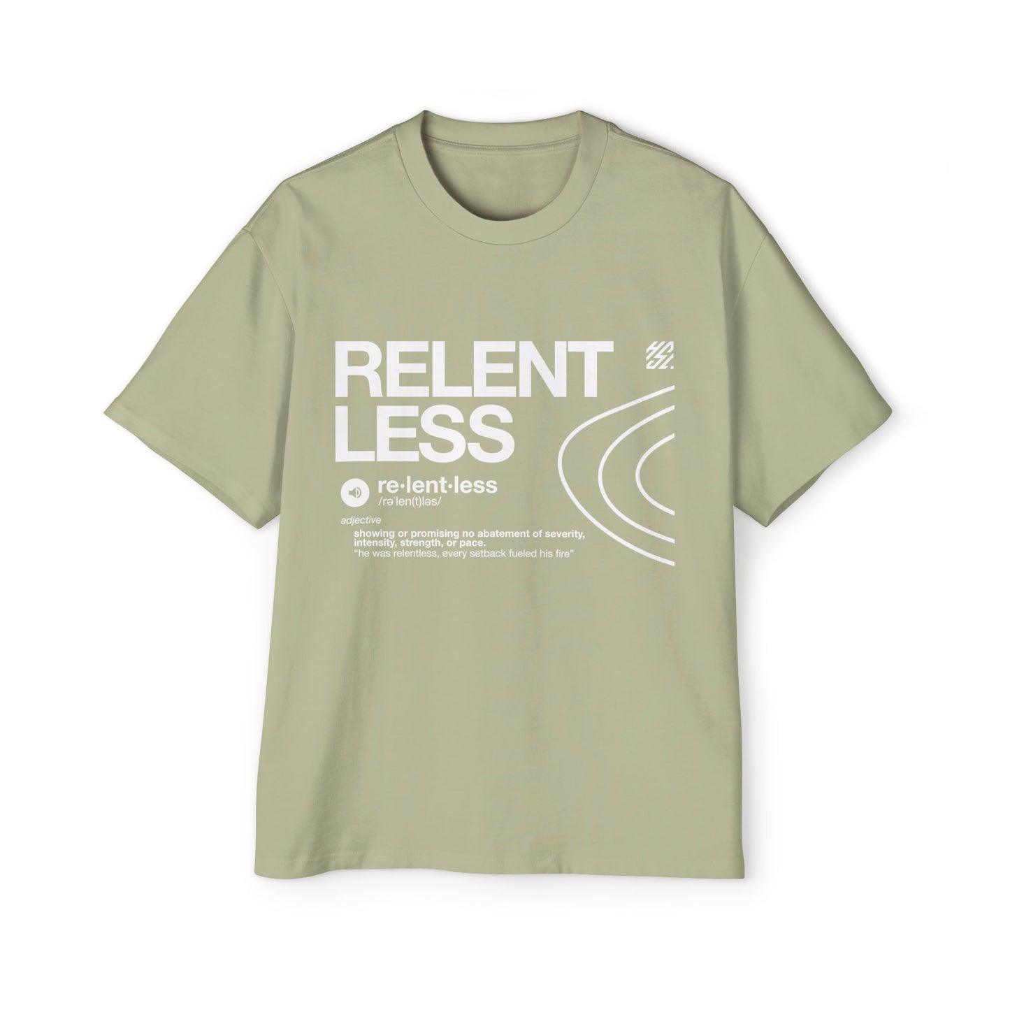 Oversized Graphic Relentless Tee