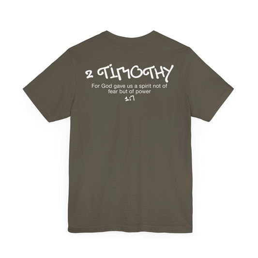 Urban 2 Timothy 1:7 T-Shirt