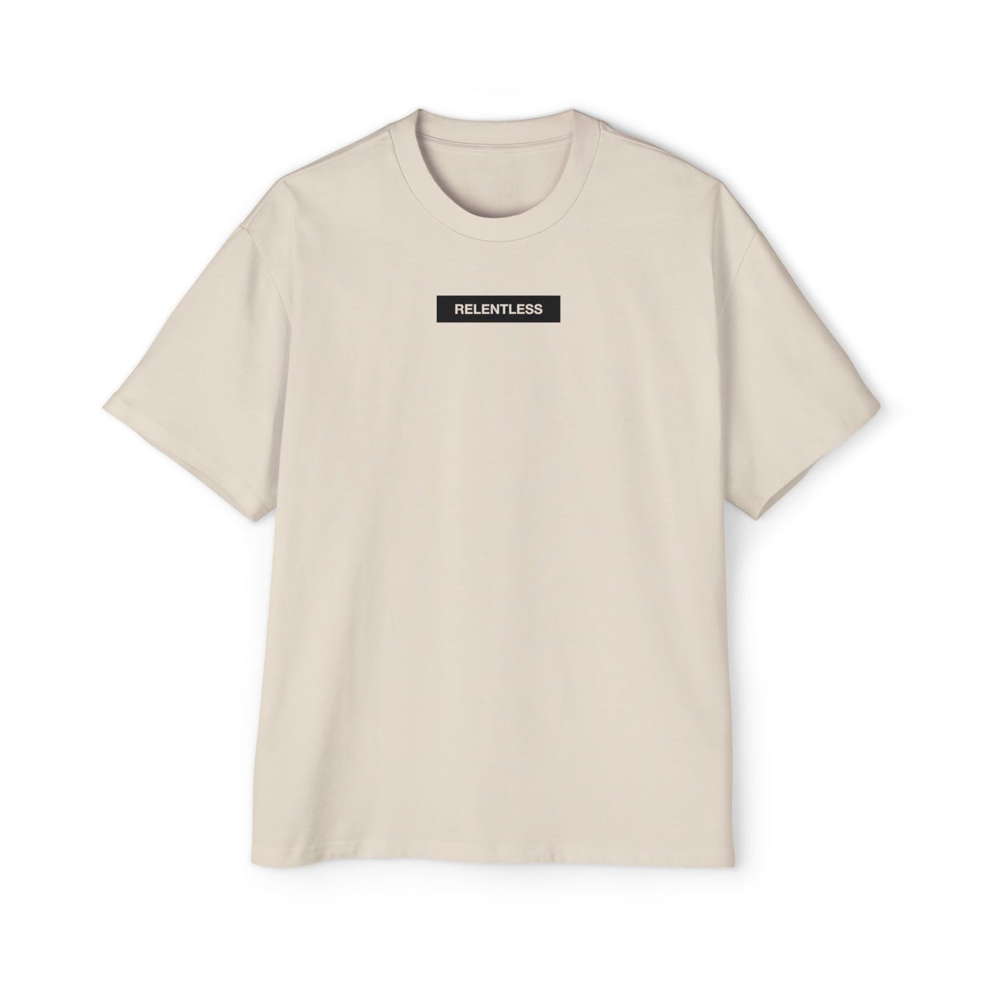 Oversized Minimal Relentless T-Shirt