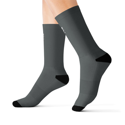 Dark Gray Legacy Crew Socks