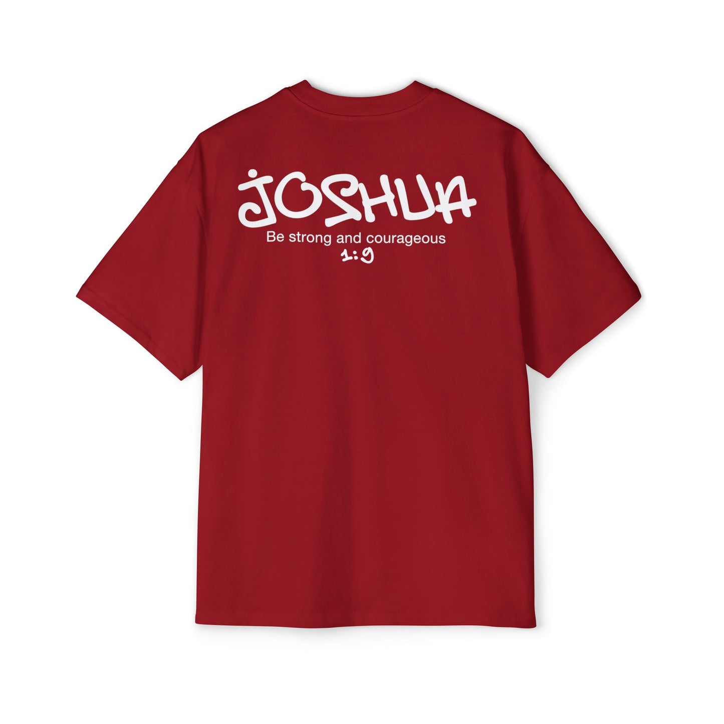 Oversized Joshua 1:9 T-Shirt