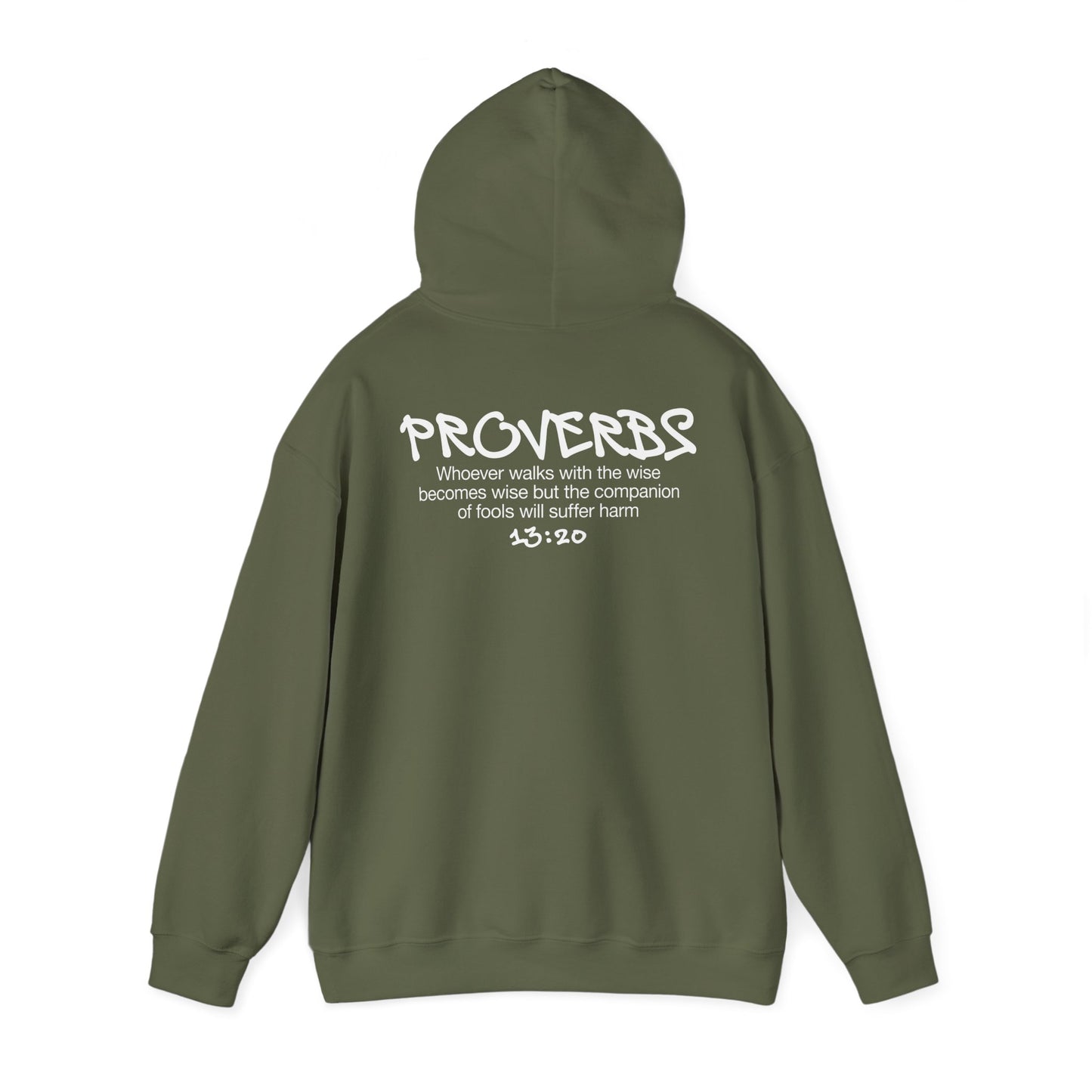 Urban Proverbs 13:20 Hoodie