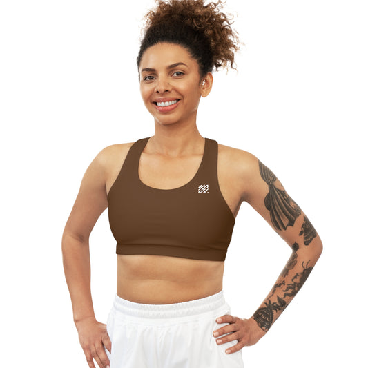 Performance Brown Legacy Sports Bra