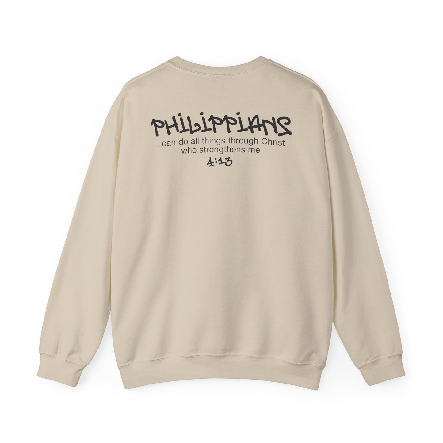 Urban Philippians 4:13 Sweatshirt