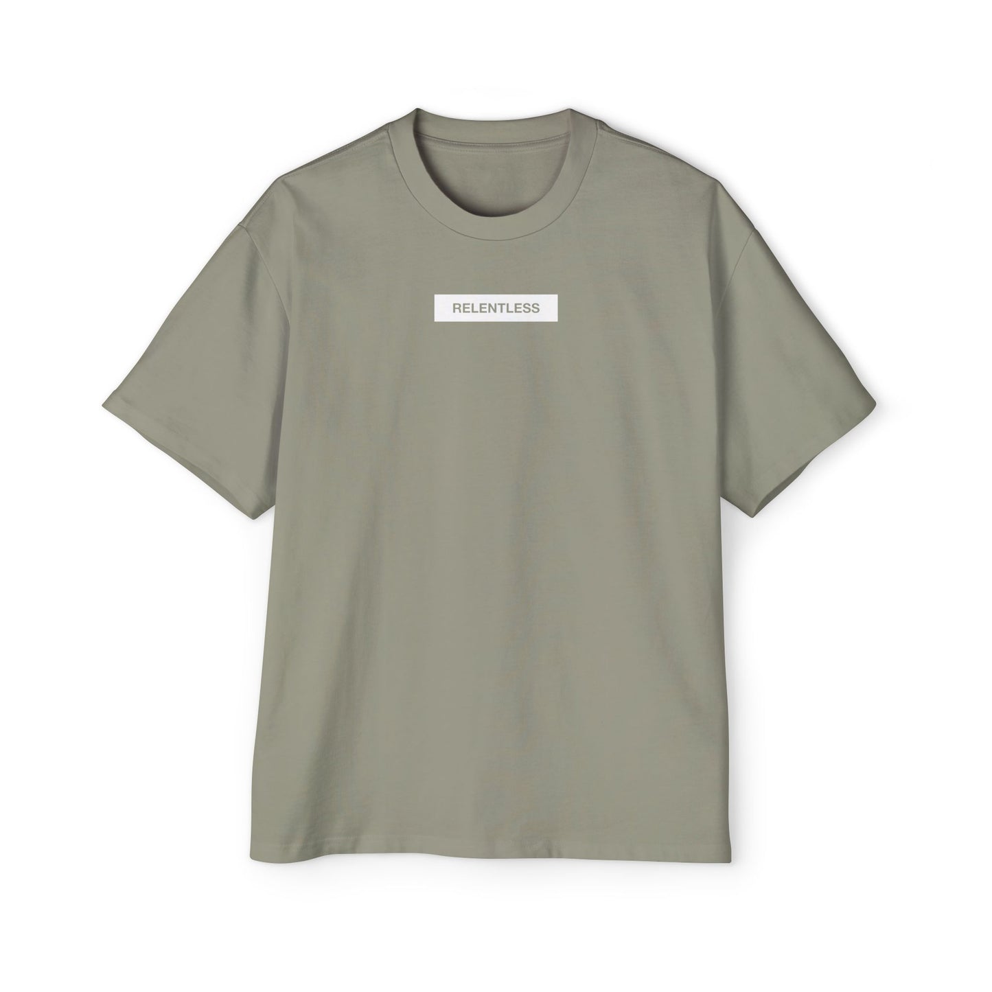 Oversized Minimal Relentless T-Shirt