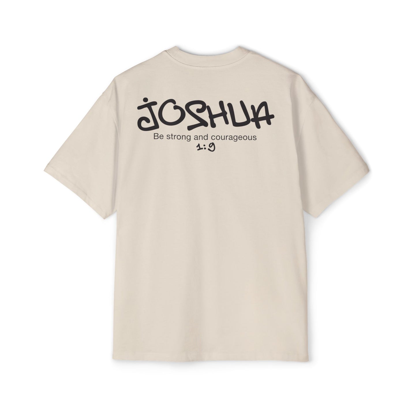 Oversized Joshua 1:9 T-Shirt