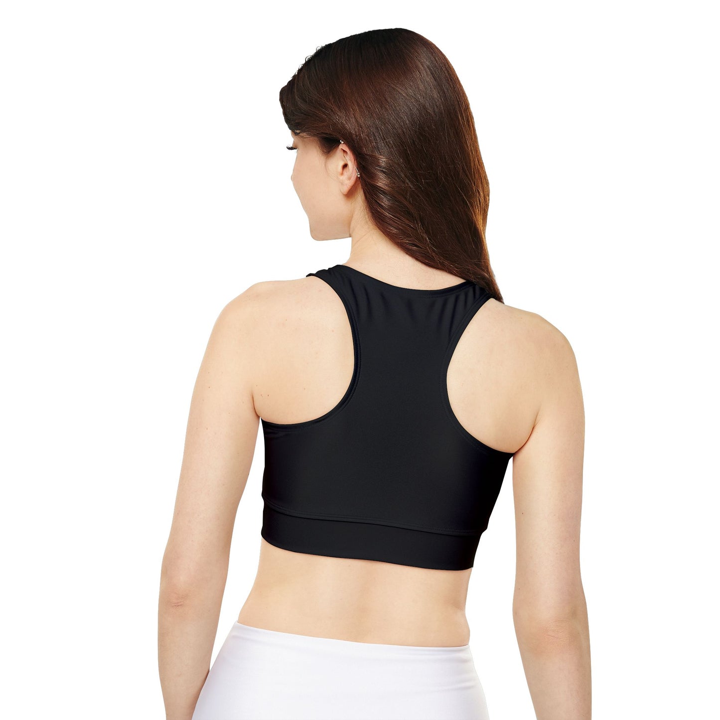 Performance Black Legacy Padded Sports Bra