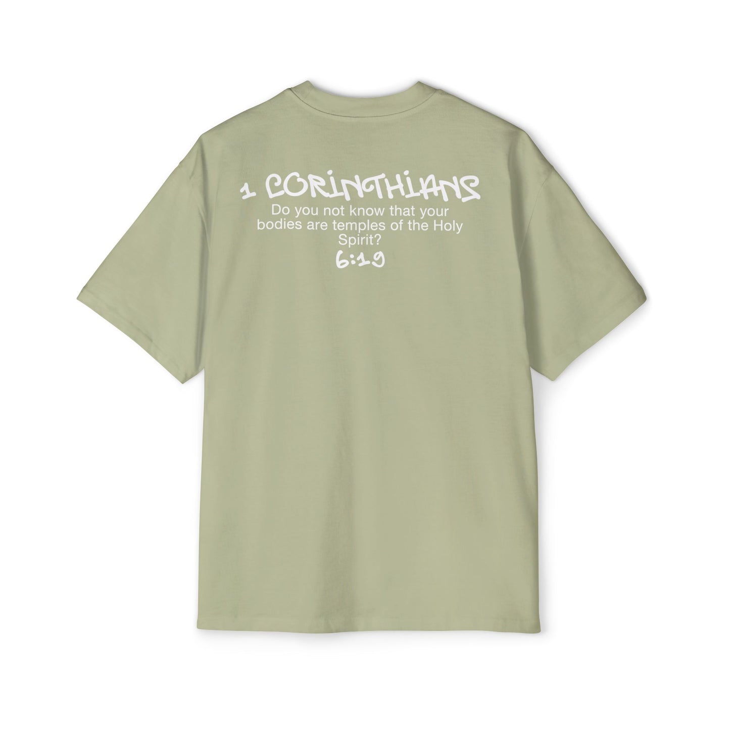 Oversized 1 Corinthians 6:19 T-Shirt