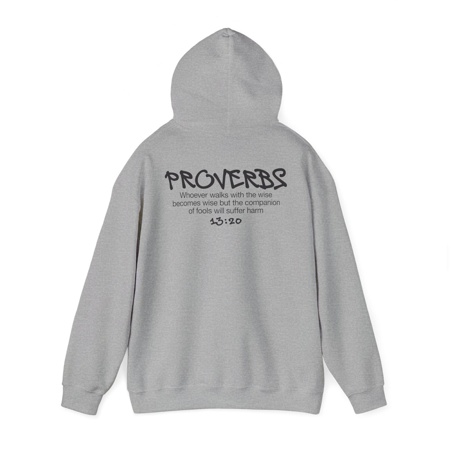 Urban Proverbs 13:20 Hoodie