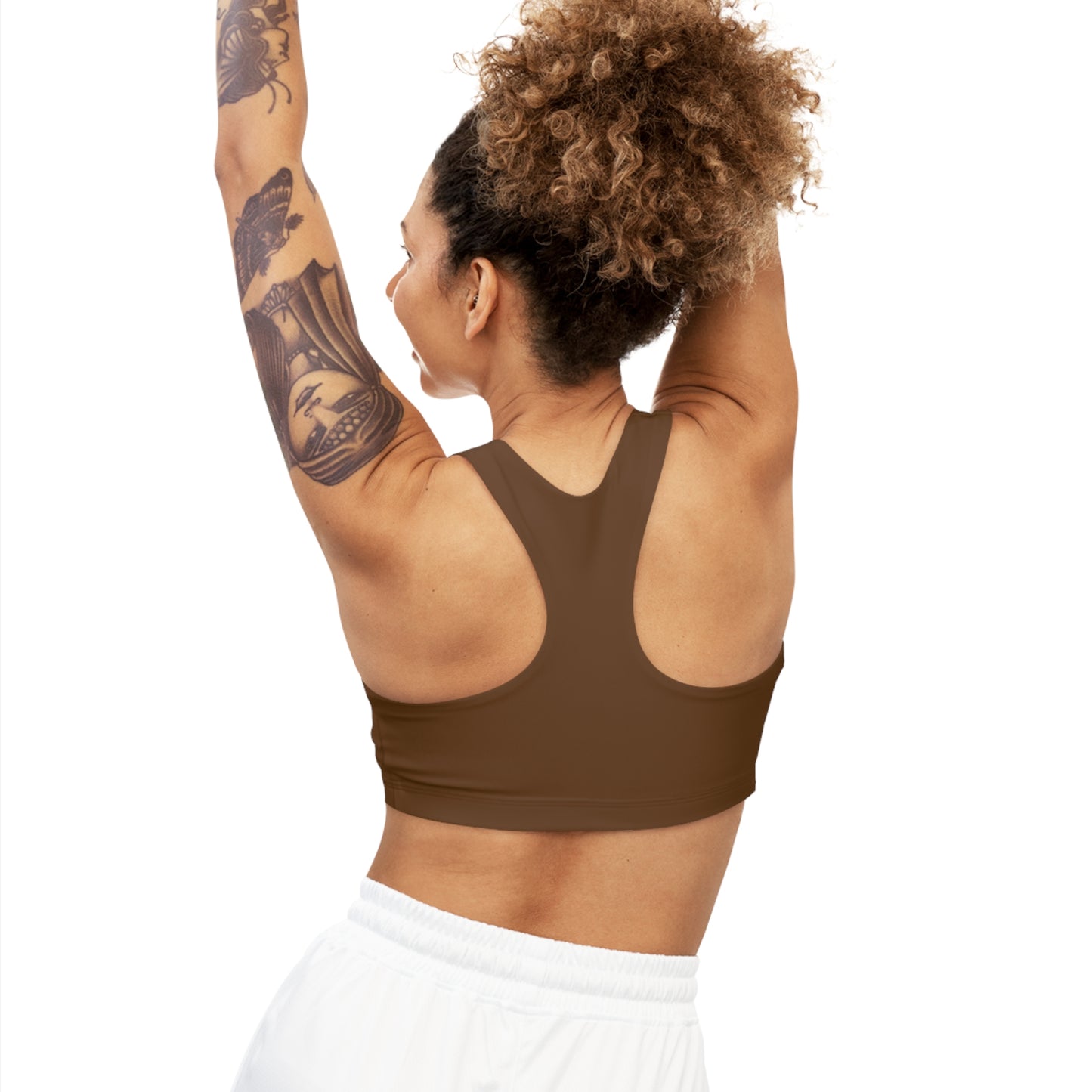 Performance Brown Legacy Sports Bra