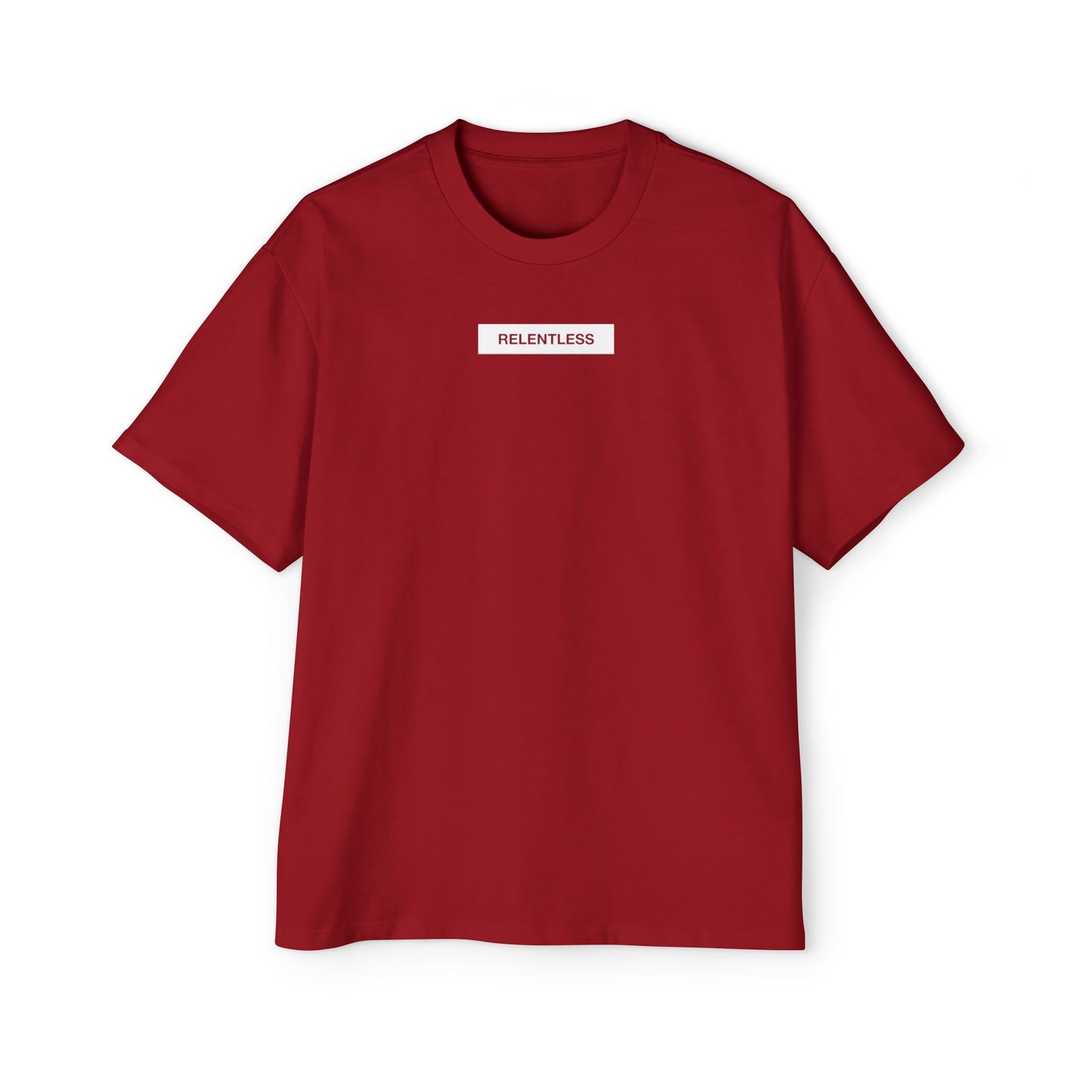 Oversized Minimal Relentless T-Shirt