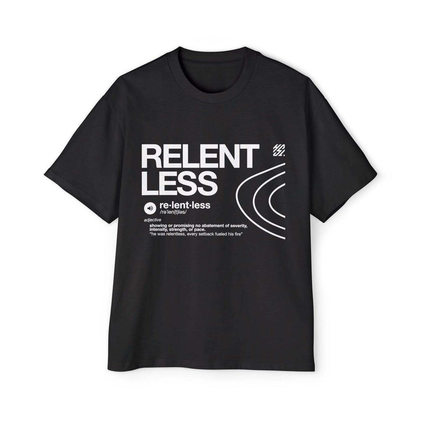 Oversized Graphic Relentless Tee