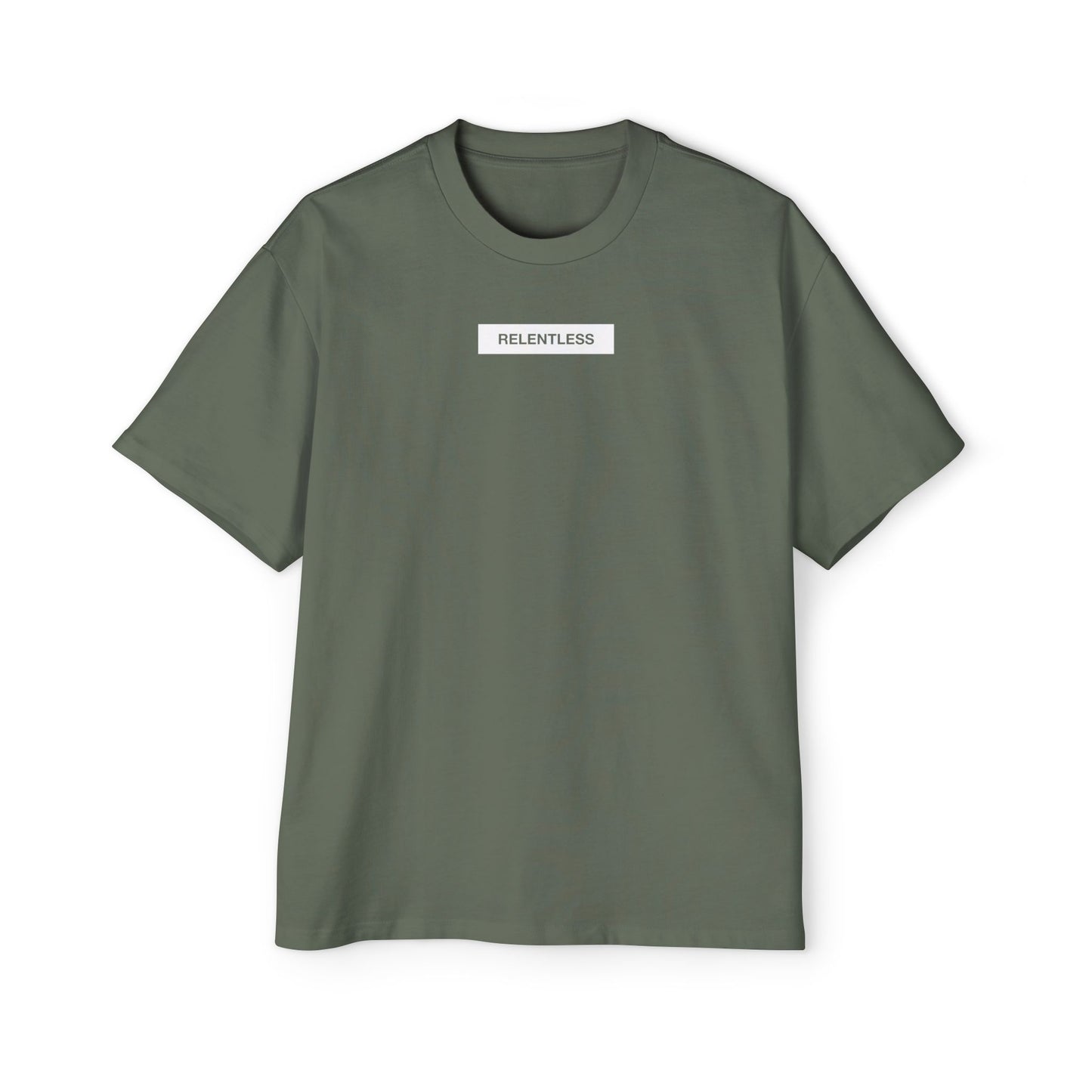 Oversized Minimal Relentless T-Shirt