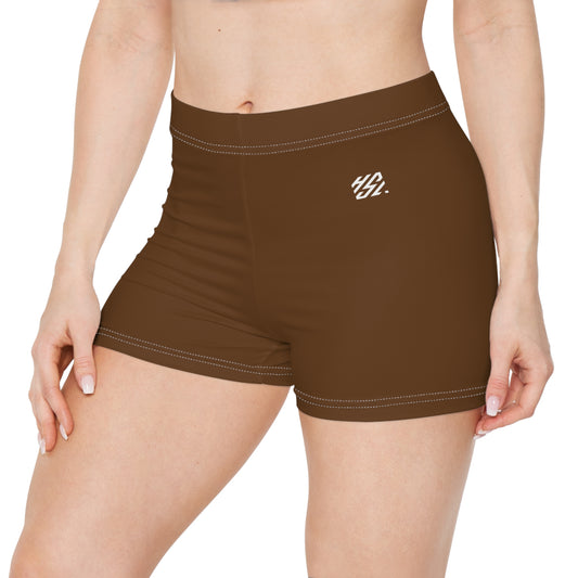 Brown Legacy Compression Shorts