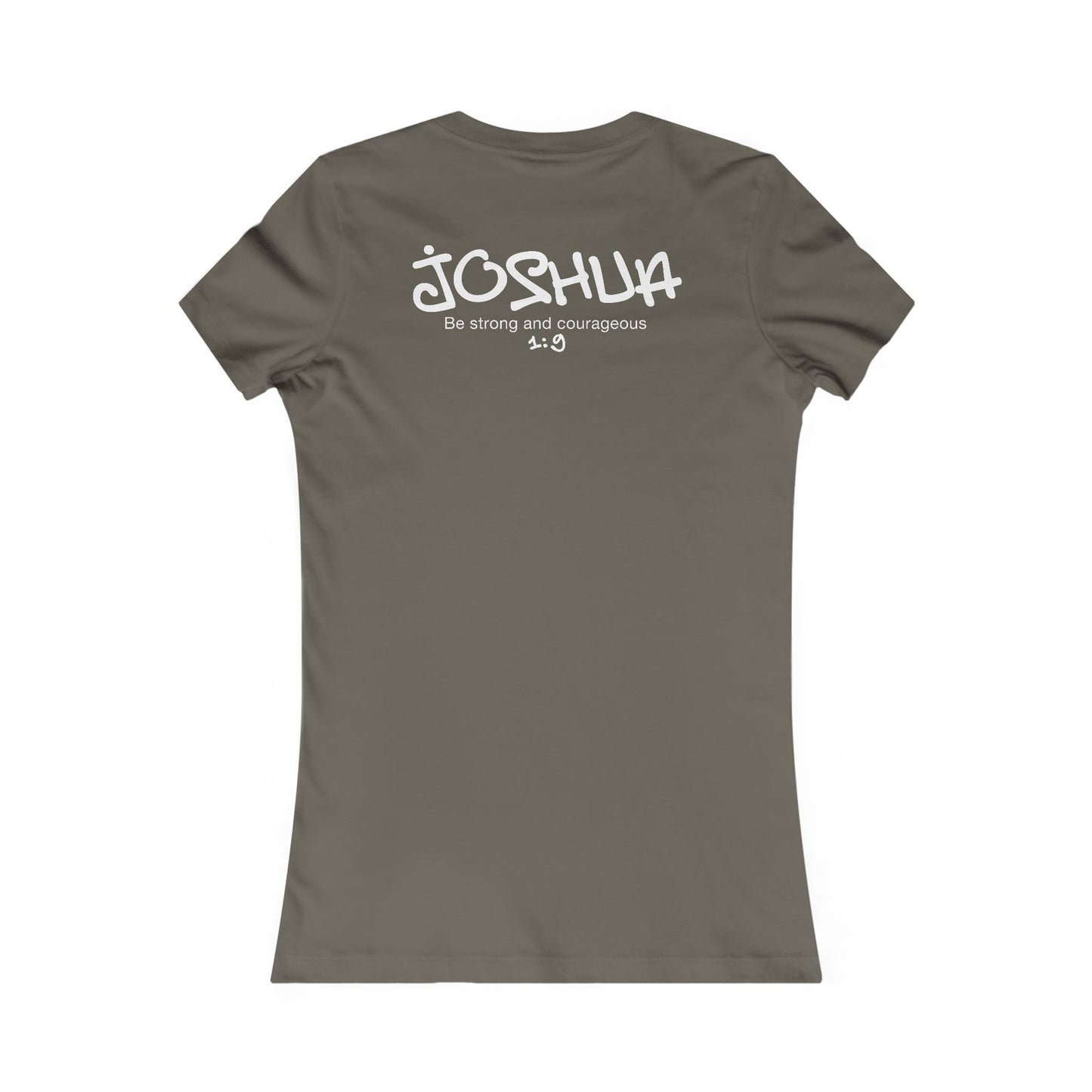 Fitted Joshua 1:9 T-Shirt