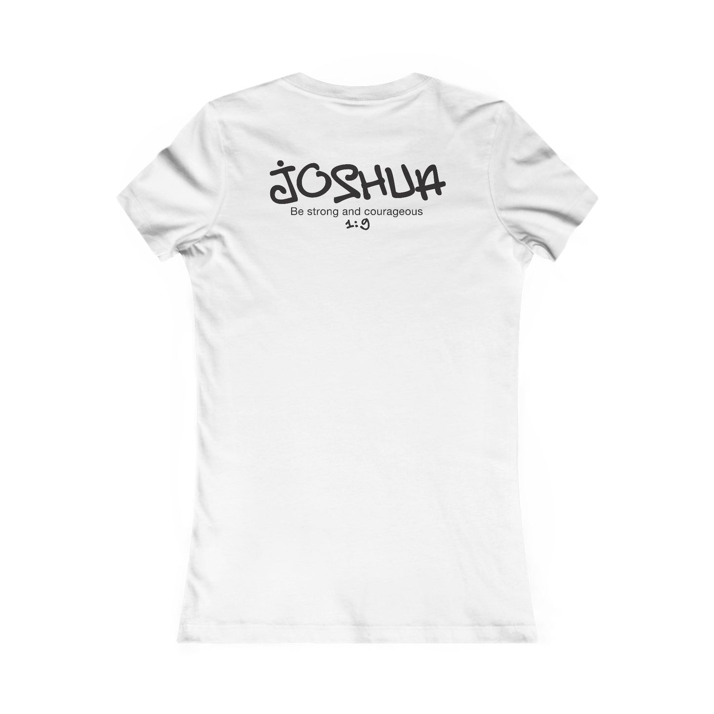 Fitted Joshua 1:9 T-Shirt