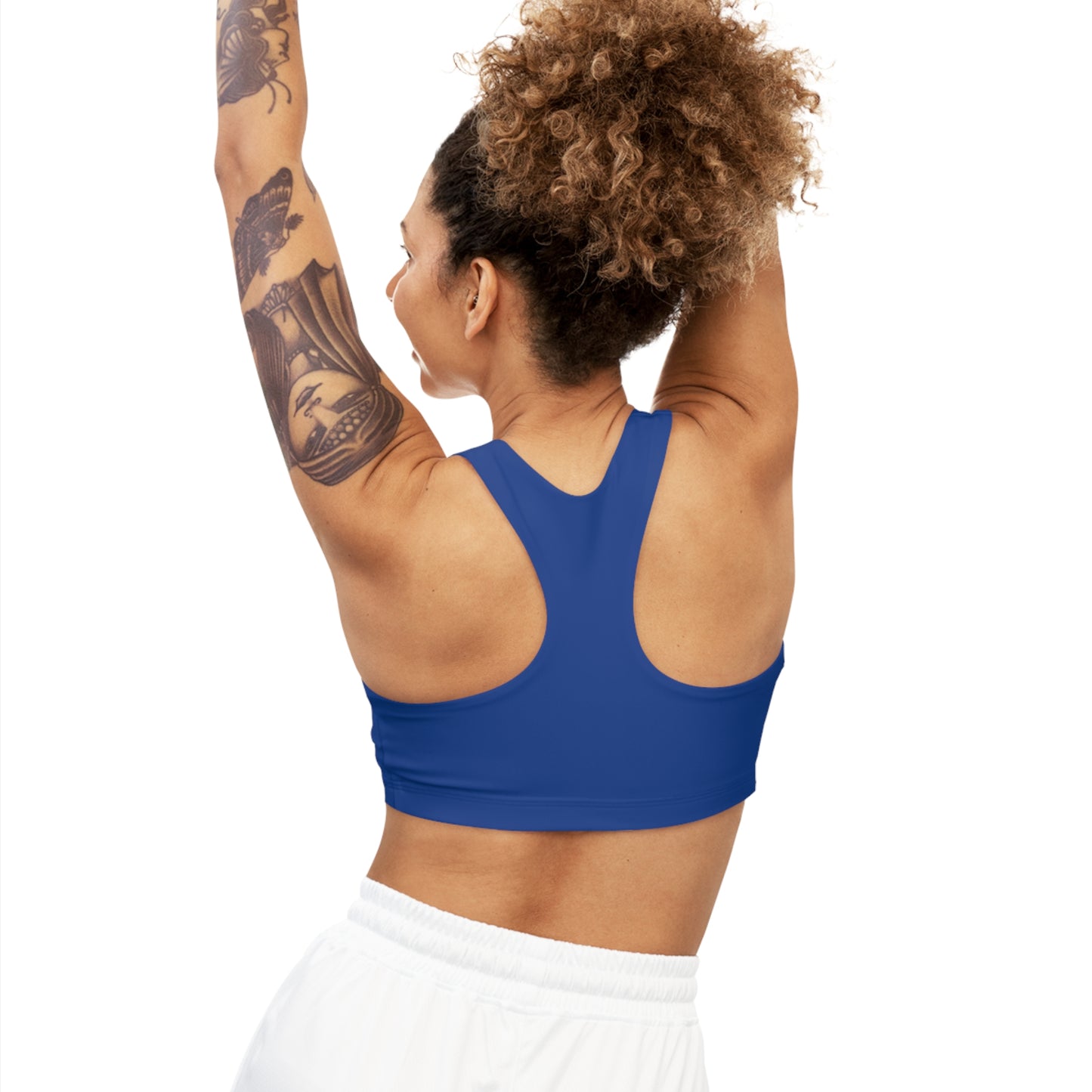 Performance Dark Blue Legacy Sports Bra